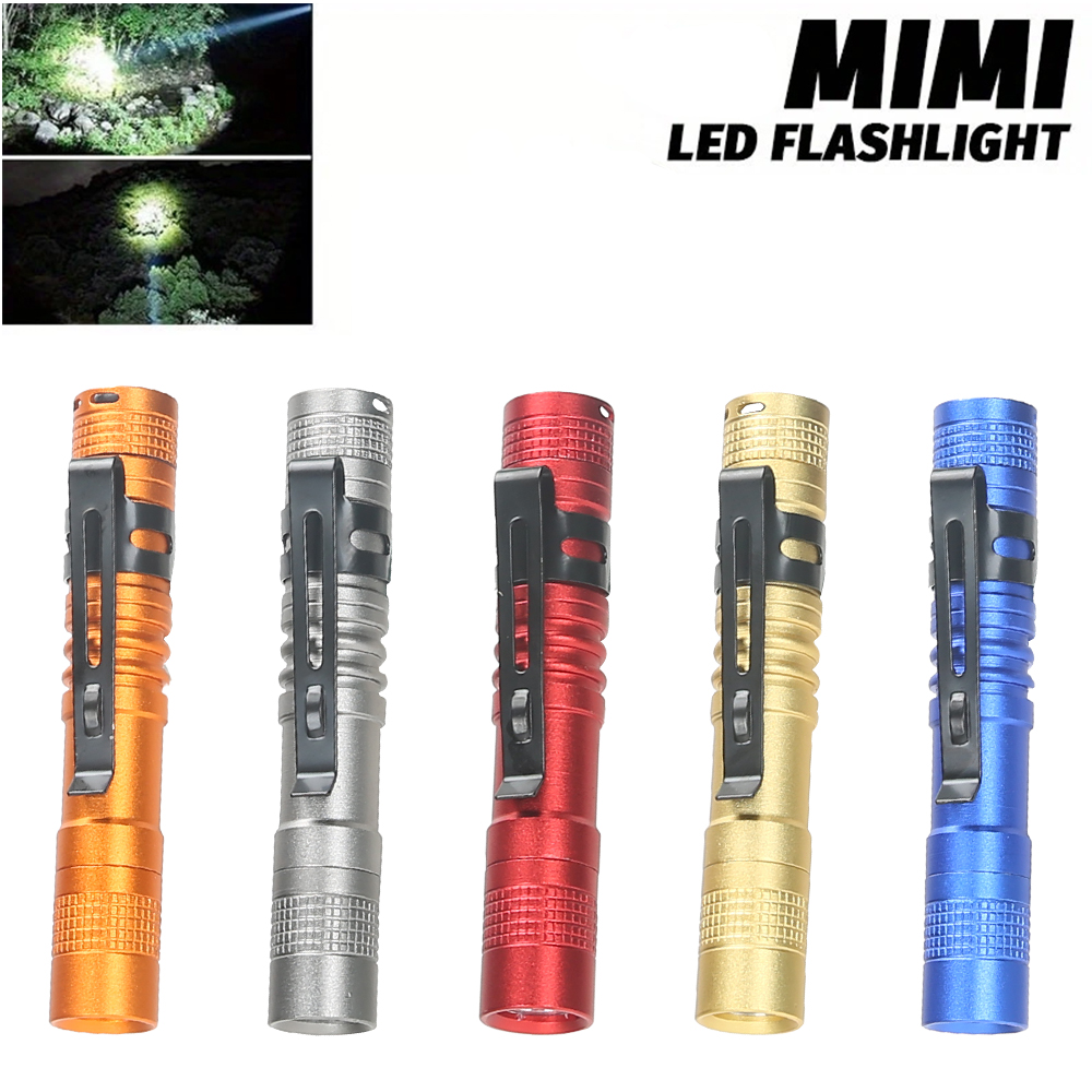 Outdoor Camping Lights - 미니 휴대용 LED 펜 라이트 클립