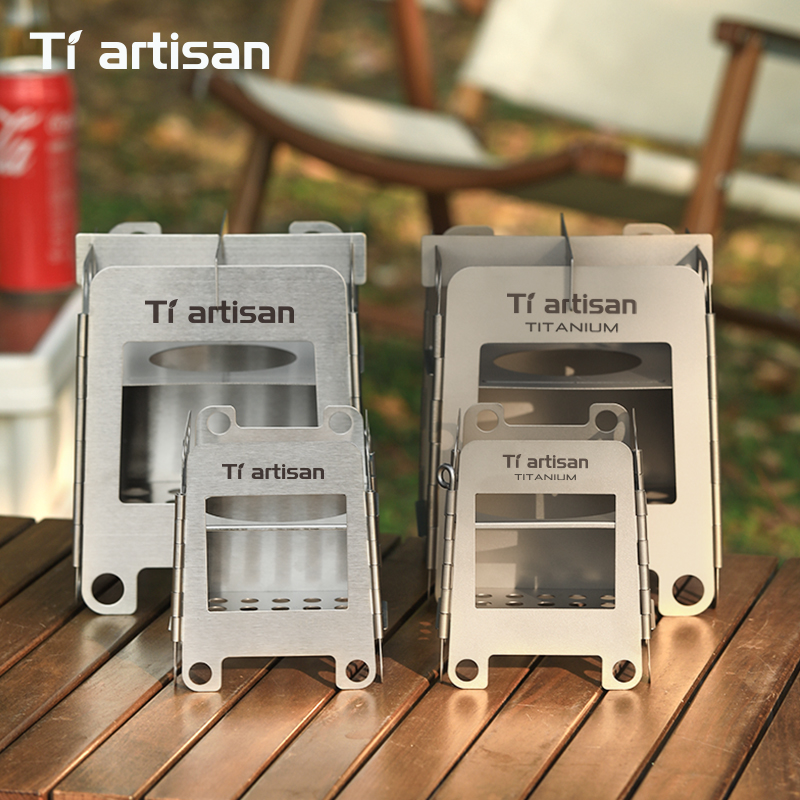 Outdoor Camping Stove Wood - 티아티산 스테인리스 스틸 캠핑 스토브 미니