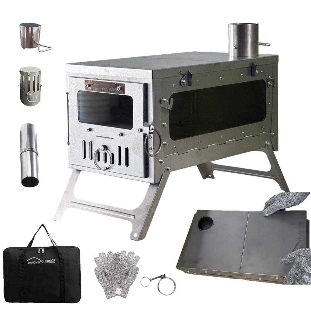 Outdoor Camping Usa - 미국 창고 TSG 티타늄 텐트 스토브