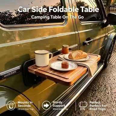 Outdoor Camping Equipment - 야외 캠핑 피크닉 자동차 측면 접이식