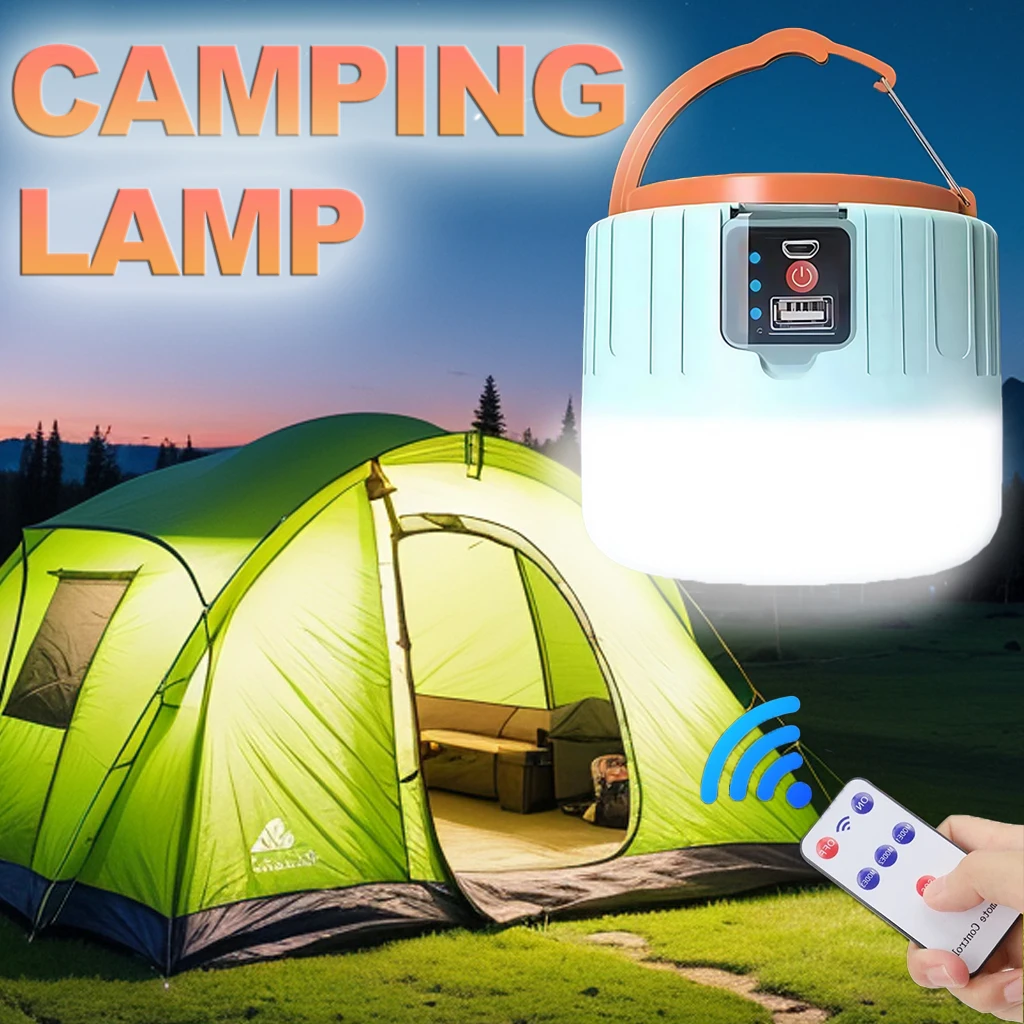 Outdoor Camping And Fishing - 태양열 캠핑 랜턴 충전식 LED 휴대용