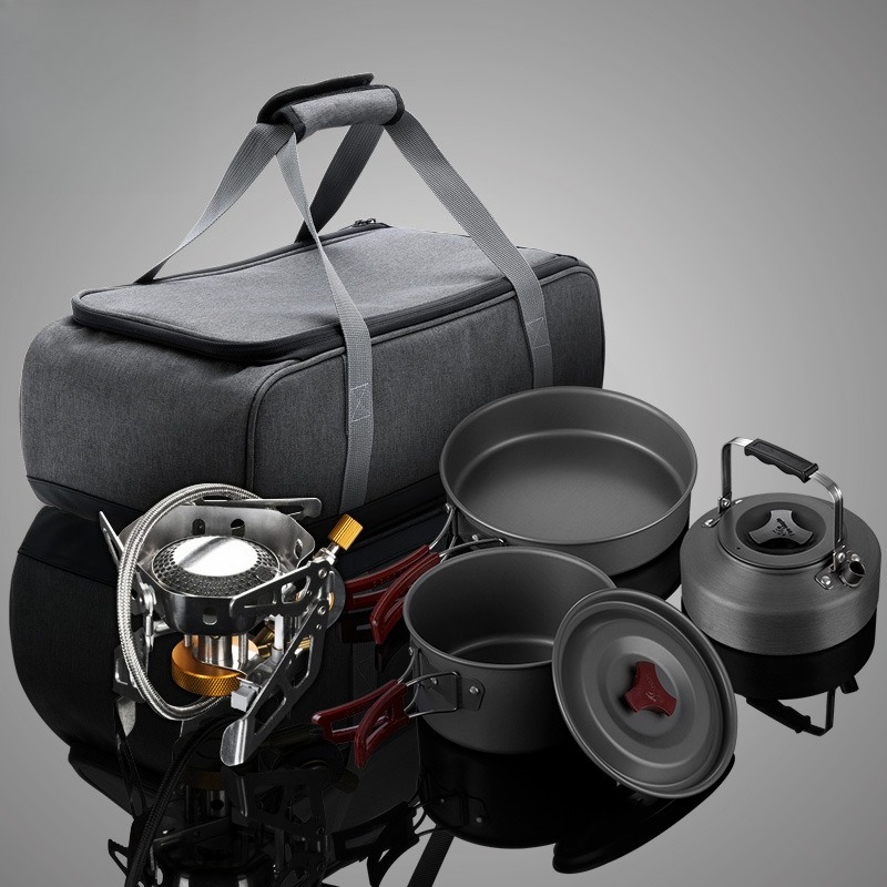 Outdoor Gas Stove - 휴대용 분리형 가스 스토브 조리기구 세트