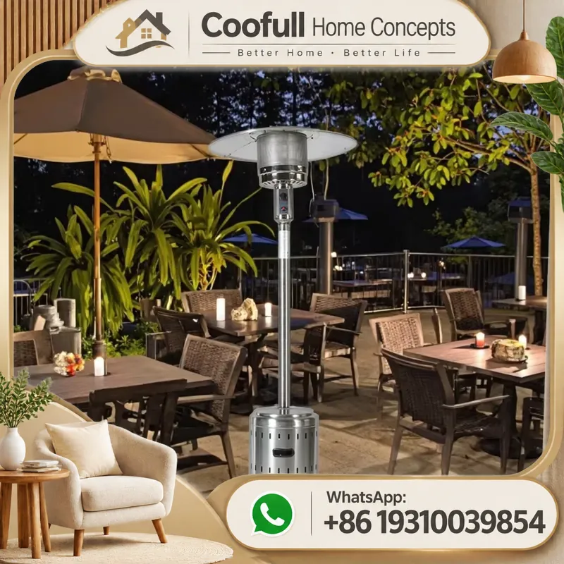Outdoor Camping Usa - 스테인리스 스틸 버섯 모양 히터, 미국