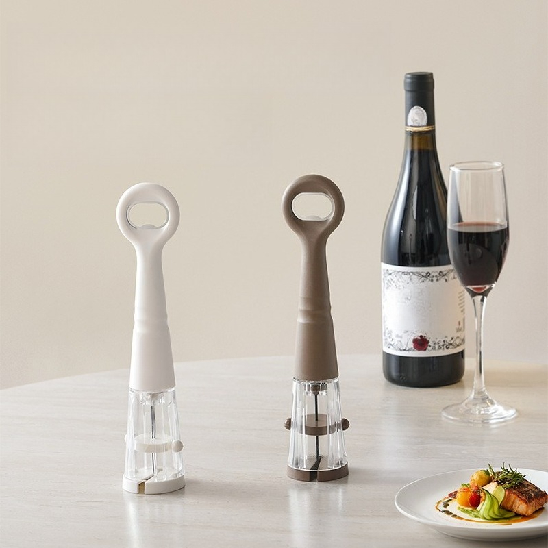 Kitchen Outdoor Camping - 2-in-1 병따개, 공기압 방식으로 작동하는 와인/맥주