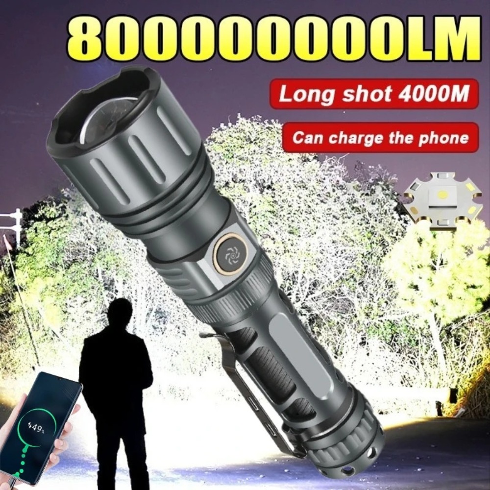 Outdoor Camping Lights - 슈퍼 밝은 손전등 휴대용 충전식 LED