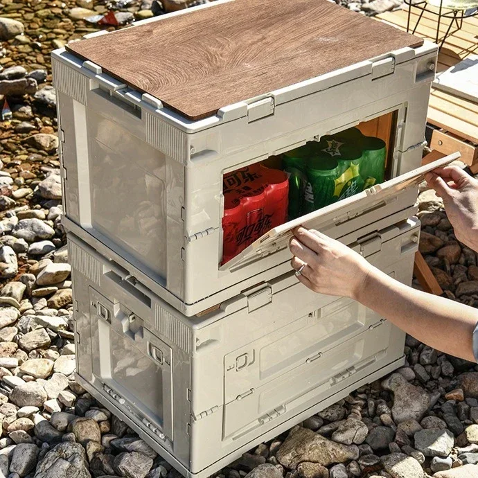 Outdoor Camping Folding Storage Box - 새 모델: 야외 캠핑용 수납함, 접이식