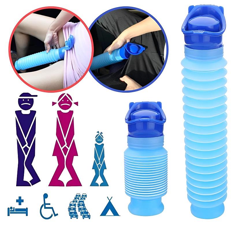 Outdoor Camping Urinal - 휴대용 스탠딩 오줌병, 수축성 성인 소변기,