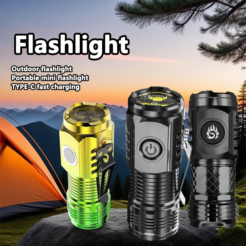 Outdoor Camping And Fishing - 슈퍼 밝은 미니 LED 손전등 토치