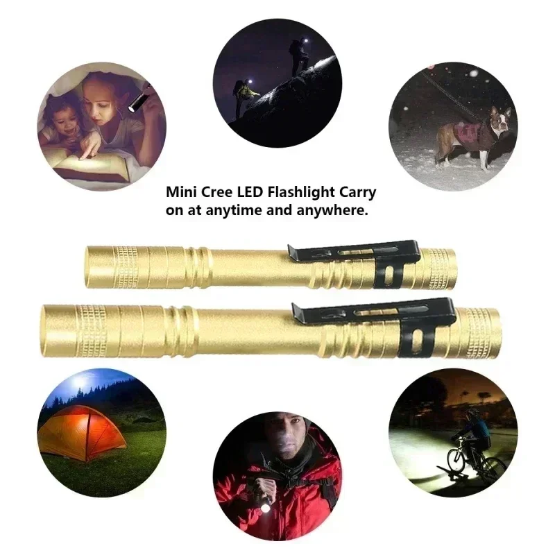 미니 휴대용 LED 펜 라이트 클립 포함 초강력 고휘도 - Outdoor Camping Lights 리뷰 및 가격