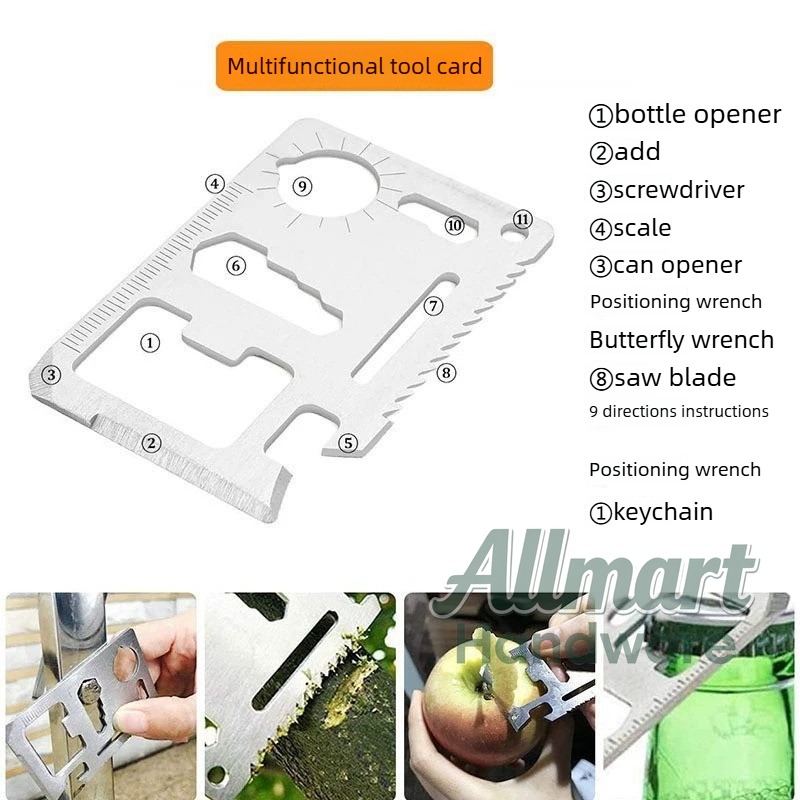 다기능 휴대용 EDC 생존 도구 상자, 야외 캠핑 응급 - Outdoor Camping Equipment 리뷰 및 가격