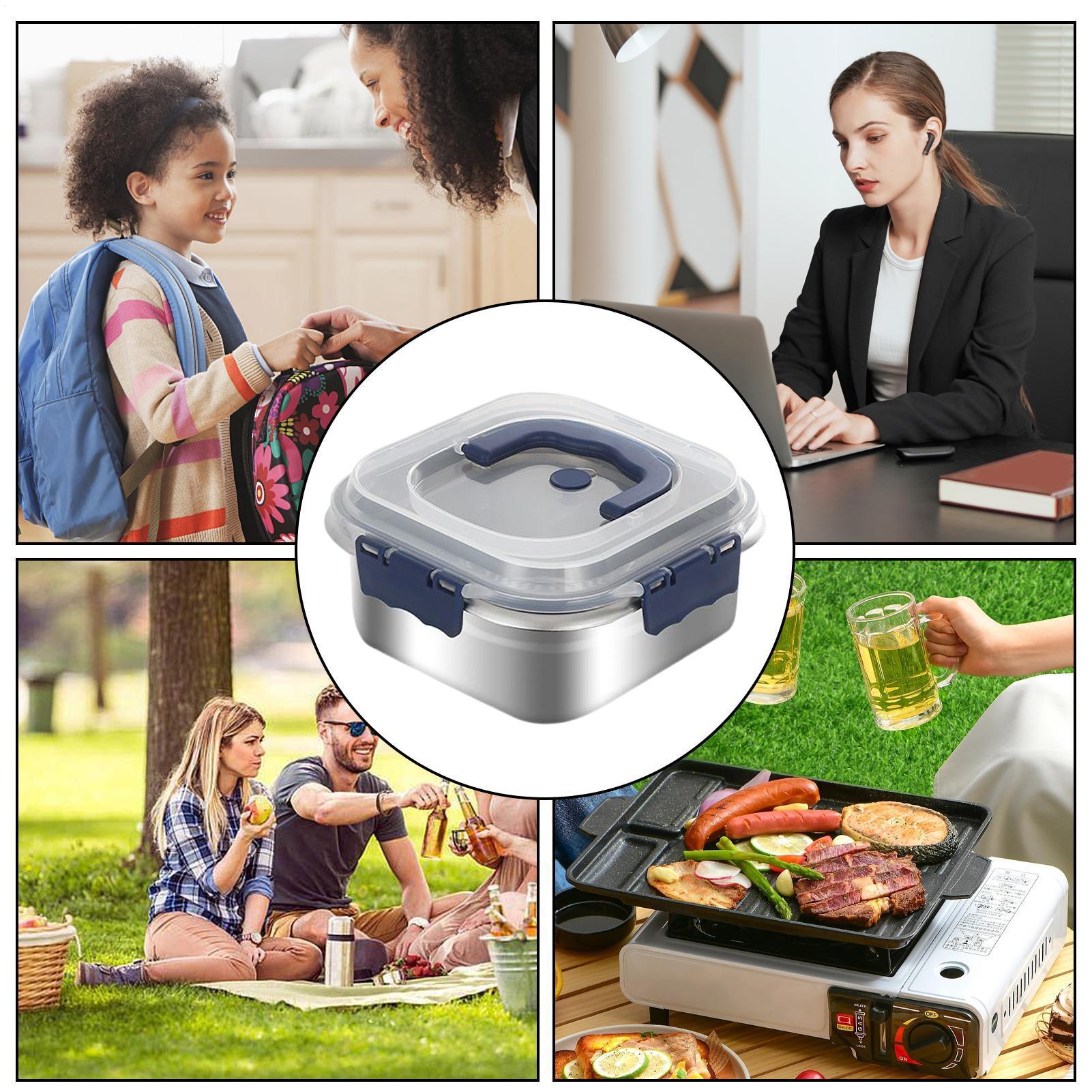 스테인레스 도시락 상자 스테인레스 스틸 과일 용기 캠핑 - Outdoor Camping Bin 리뷰 및 가격