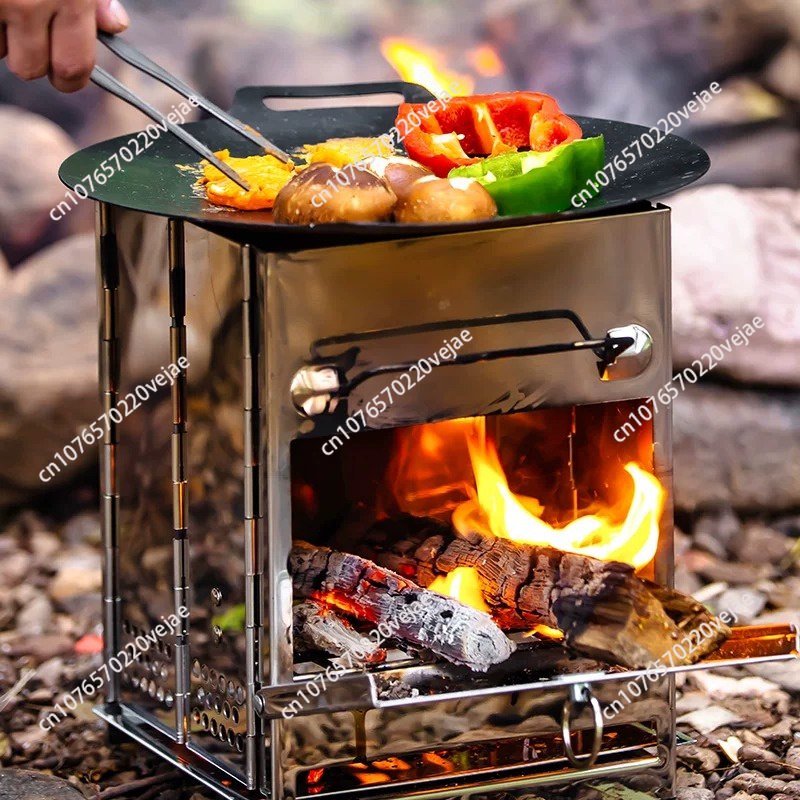 현대적인 디자인의 나무를 태워 사용하는 난로, 휴대용  - Outdoor Camping Stove Wood 리뷰 및 가격