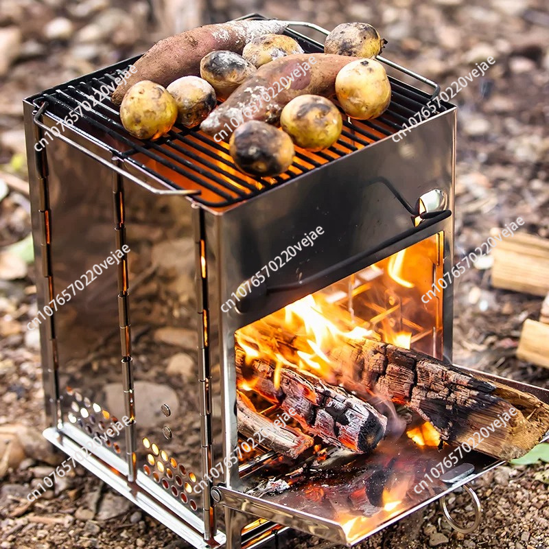 현대적인 디자인의 나무를 태워 사용하는 난로, 휴대용  - Outdoor Camping Stove Wood 리뷰 및 가격