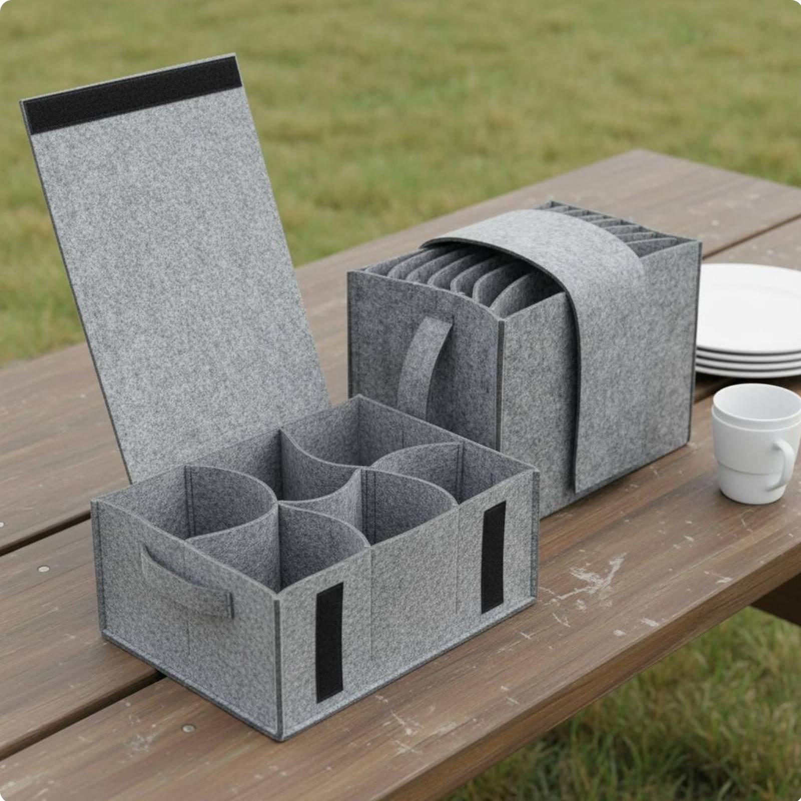 가정용 펠트 수납 파우치 휴대용 식기류 캐리어 캠핑 주 - Kitchen Outdoor Camping 리뷰 및 가격