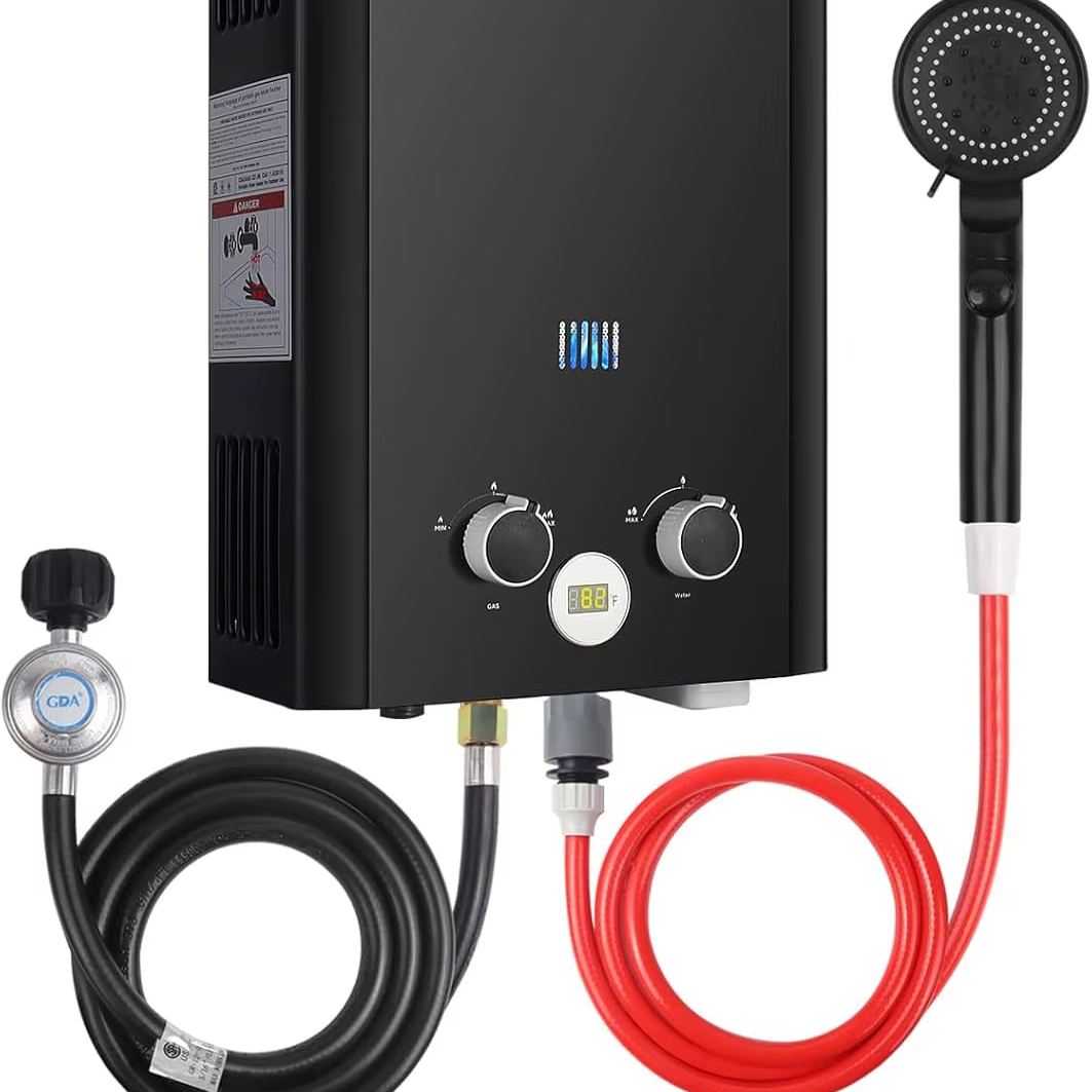 탱크리스 온수기 프로판, 1.58GPM 5L 휴대용 순 - Outdoor Camping Hot Water Heater 리뷰 및 가격