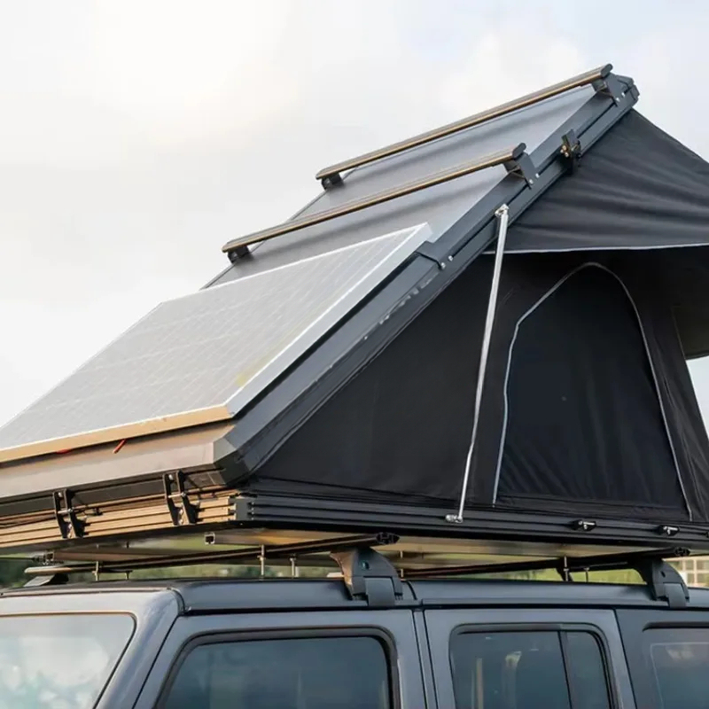 고품질 3~4인용 삼각형 알루미늄 하드쉘 루프탑 텐트  - Outdoor Camping Equipment 리뷰 및 가격
