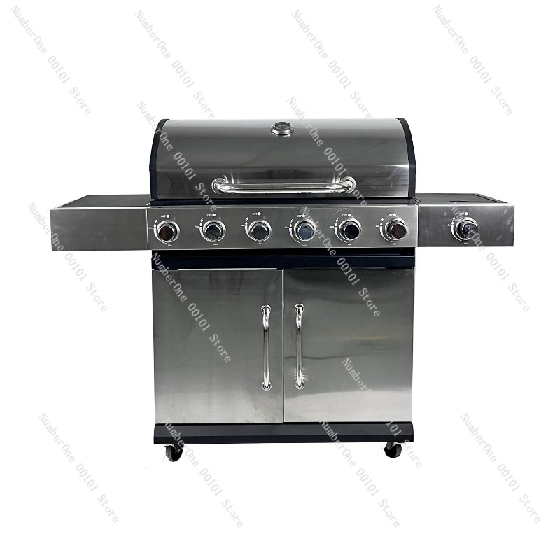 야외 바베큐 그릴 스테인레스 스틸 가스 바베큐 그릴 바 - Outdoor Gas Stove 리뷰 및 가격