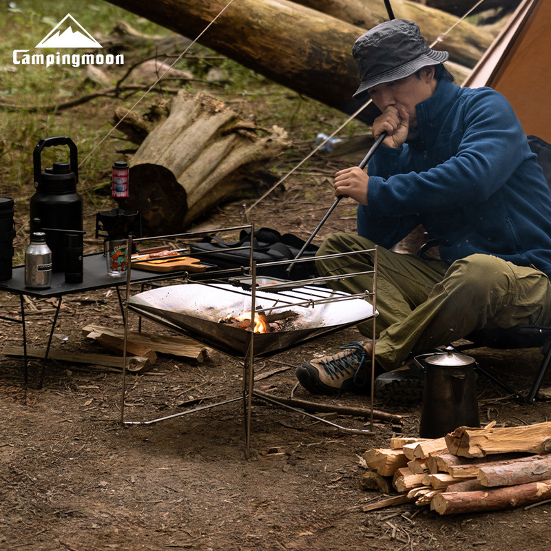 캠핑문 솔로-A3 휴대용 스테인리스 스틸 화로 조절 가 - Outdoor Camping Solo 리뷰 및 가격