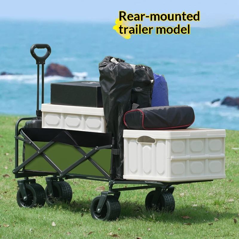 공장 직판 4륜 플랫폼 캠핑 유틸리티 웨건 175kg  - Outdoor Camping And Fishing 리뷰 및 가격