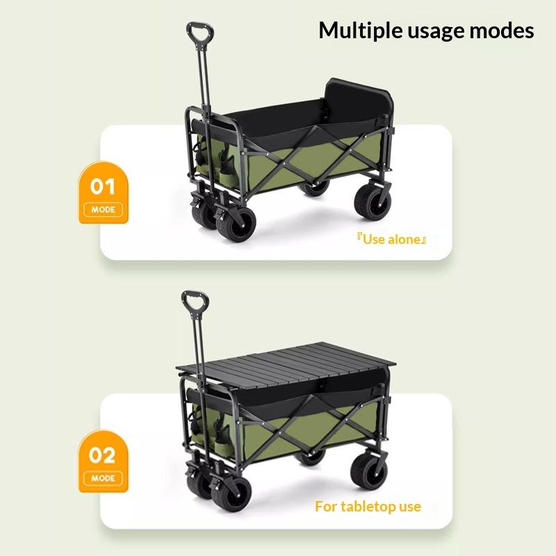 공장 직판 4륜 플랫폼 캠핑 유틸리티 웨건 175kg  - Outdoor Camping And Fishing 리뷰 및 가격