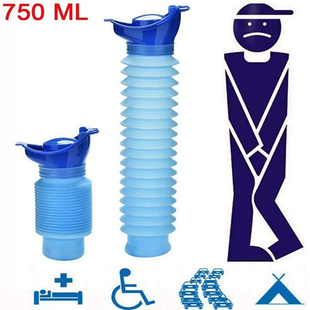 750ml 야외 휴대용 자동차 소변기 텔레스코픽 스쿼트 - Outdoor Camping Urinal 리뷰 및 가격