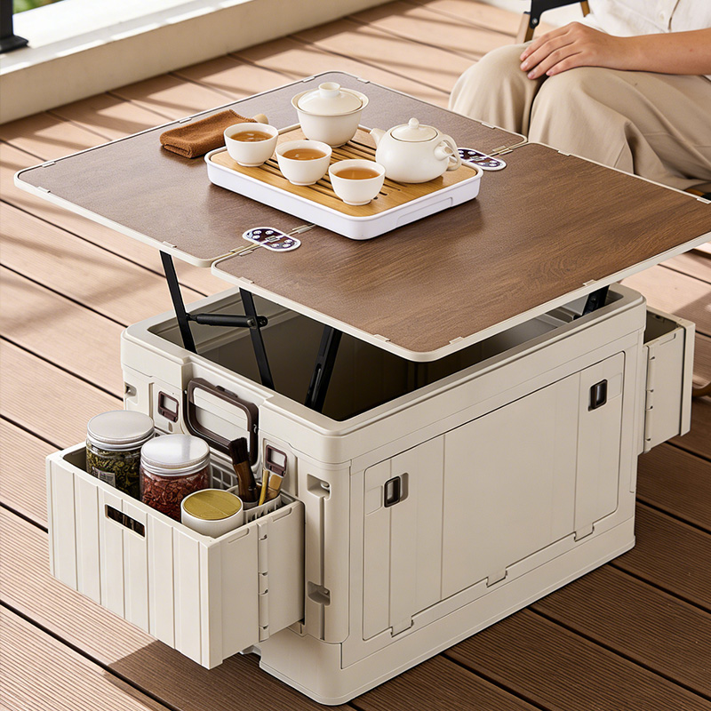 다용도 접이식 수납 상자, 평평하게 펼쳐서 사용할 수  - Outdoor Camping Bin 리뷰 및 가격