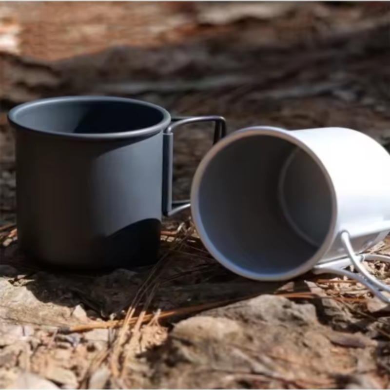 새로운 300ml 접이식 알루미늄 합금 컵 다용도 캠핑 - Kitchen Outdoor Camping 리뷰 및 가격