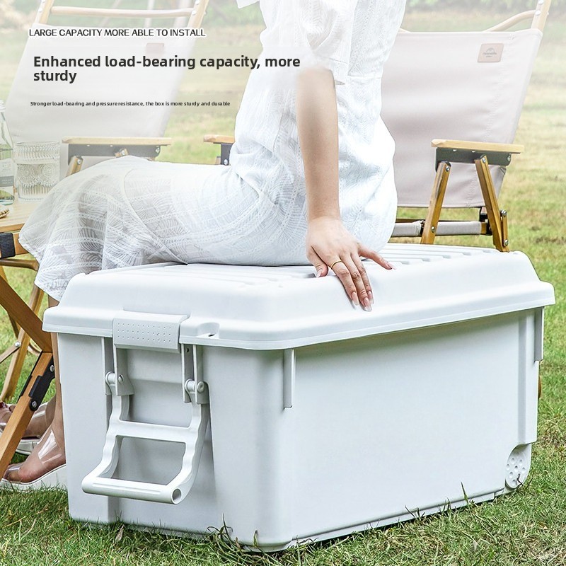야외 캠핑 보관함, 플라스틱 캠핑 정리함, 자동차 트렁 - Outdoor Camping Bin 리뷰 및 가격