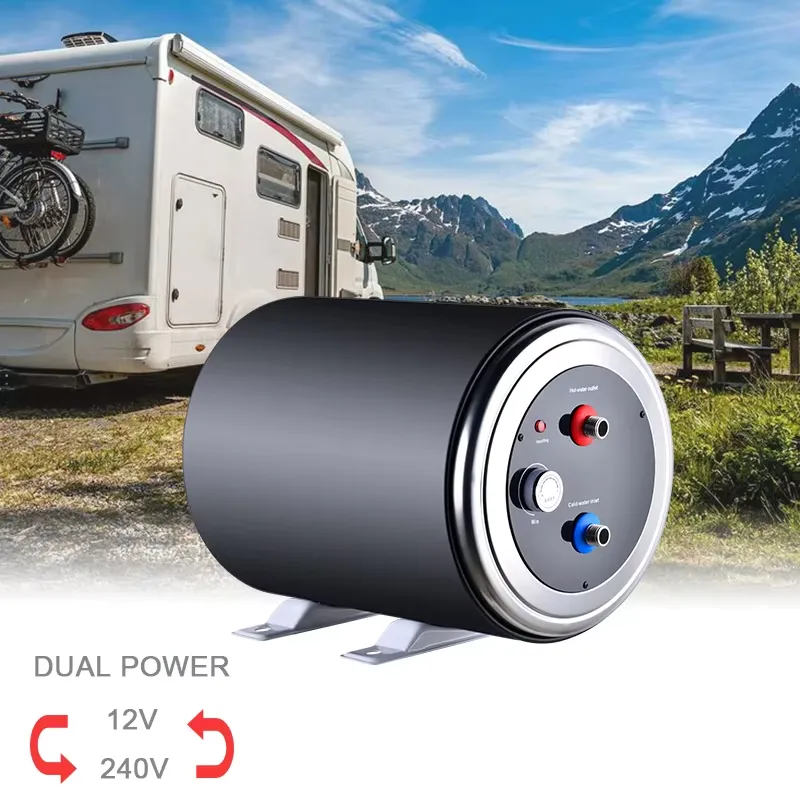 304 스테인리스 스틸 전기 온수기 휴대용 탱크 RV  - Outdoor Camping Hot Water Heater 리뷰 및 가격