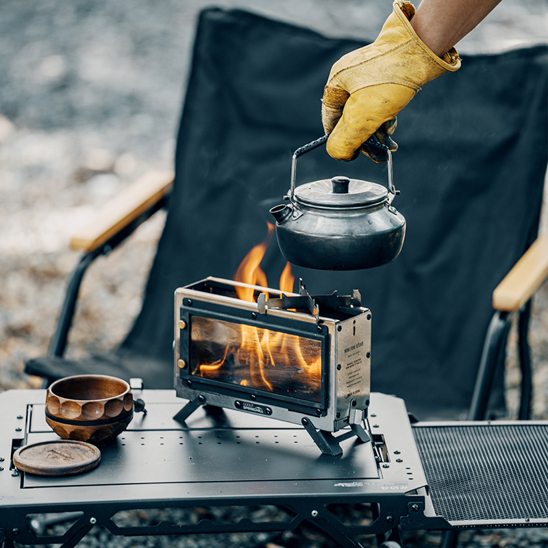 고아웃 스프링힐 나무 난로 휴대용 장작 사각 난로 스테 - Outdoor Camping Stove Wood 리뷰 및 가격