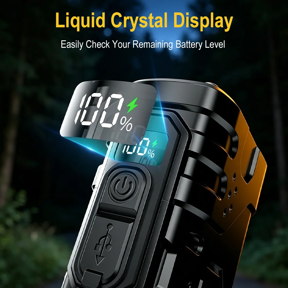 BORUIiT 핸드 크랭크 EDC LED 손전등 타입- - Outdoor Camping And Fishing 리뷰 및 가격