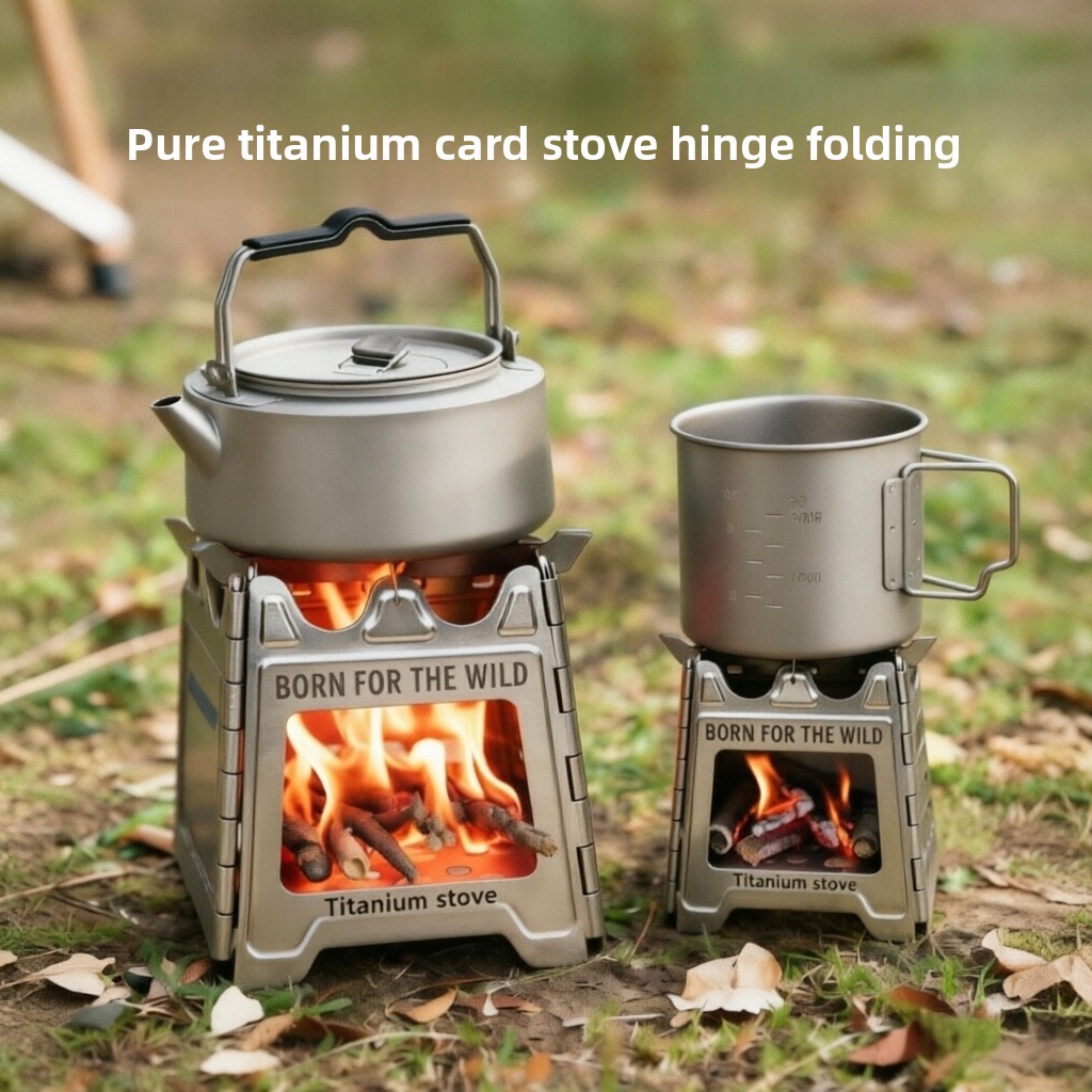 티포지 컴팩트 폴딩 티타늄 나무 난로 (야외 캠핑 요리 - Outdoor Camping Stove Wood 리뷰 및 가격
