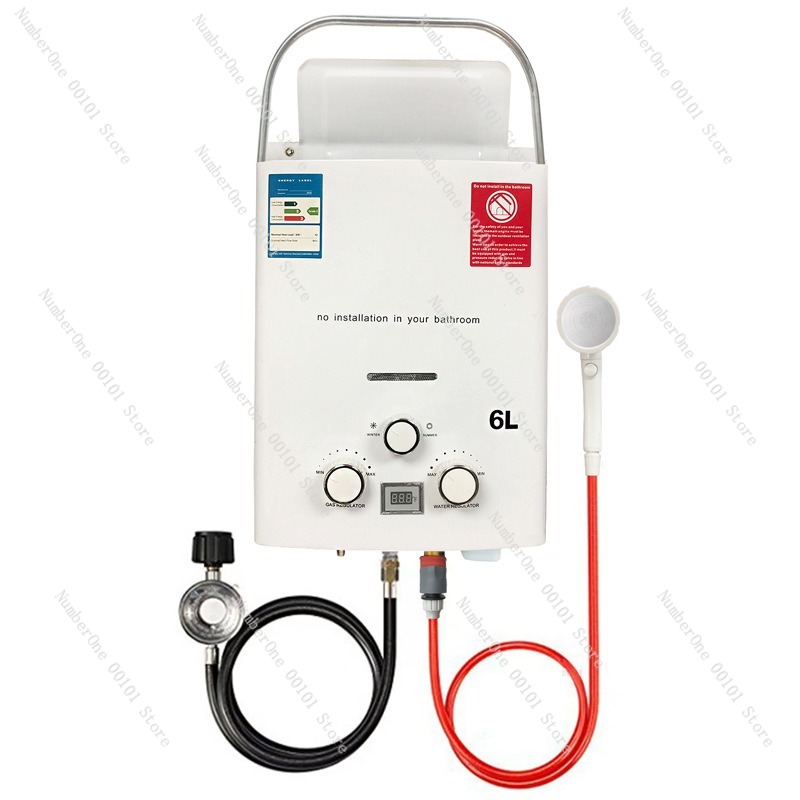 프로판 LPG 가스 무탱크 온수기 6L 야외 캠핑용 즉 - Outdoor Camping Hot Water Heater 리뷰 및 가격
