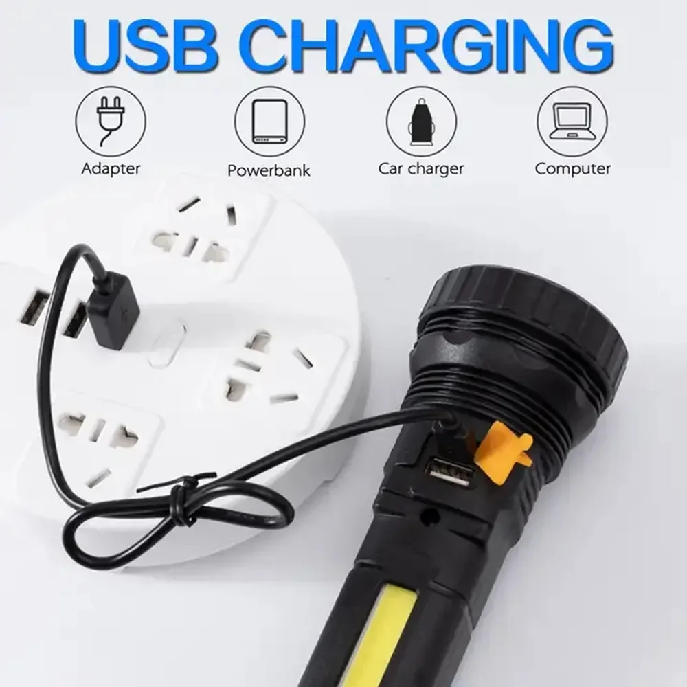 1PC 다기능 태양열 LED 손전등 야외 장거리 토치  - Outdoor Camping Lights 리뷰 및 가격