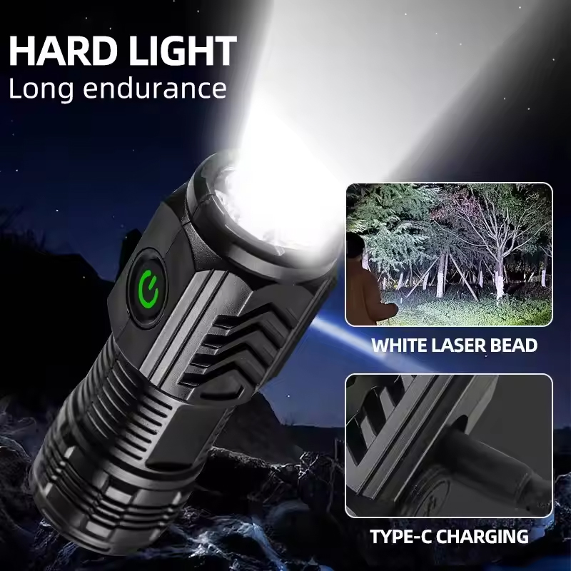 슈퍼 밝은 미니 LED 손전등 토치 충전식 낚시 조명  - Outdoor Camping And Fishing 리뷰 및 가격