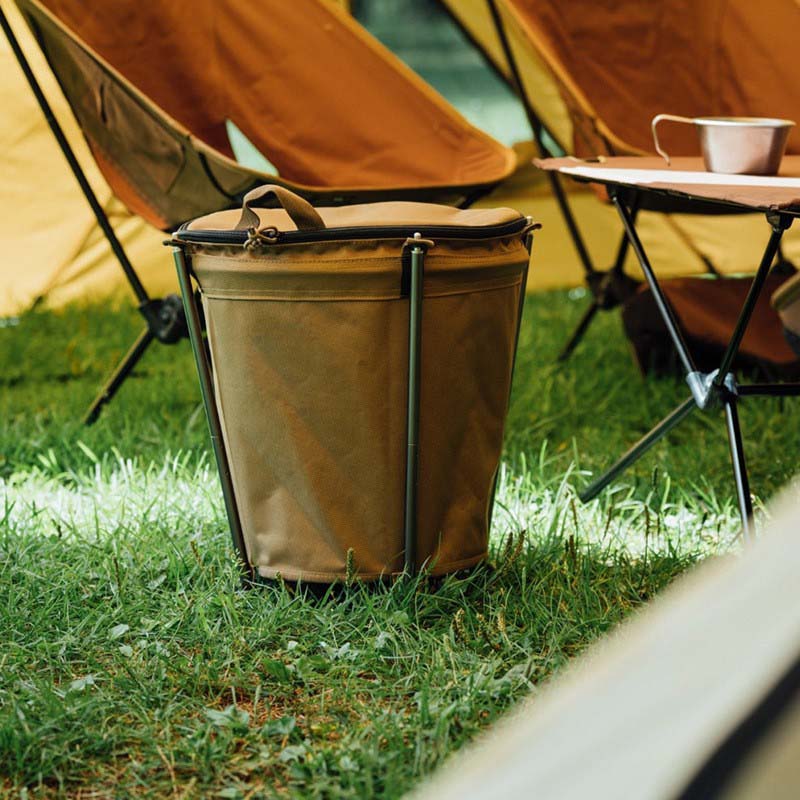 야외 캠핑 쓰레기통 경량 접이식 옥스포드 천 보관함 라 - Outdoor Camping Bin 리뷰 및 가격