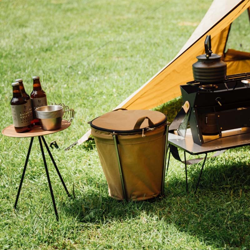 야외 캠핑 쓰레기통 경량 접이식 옥스포드 천 보관함 라 - Outdoor Camping Bin 리뷰 및 가격